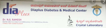 Diaplus Diabetes & Medical Centre Crystal Lab - Chamarajpet - Bangalore Image