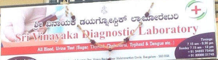 Sri Vinayaka Diagnostic Laboratory - Kanakpura Road - Bangalore Image
