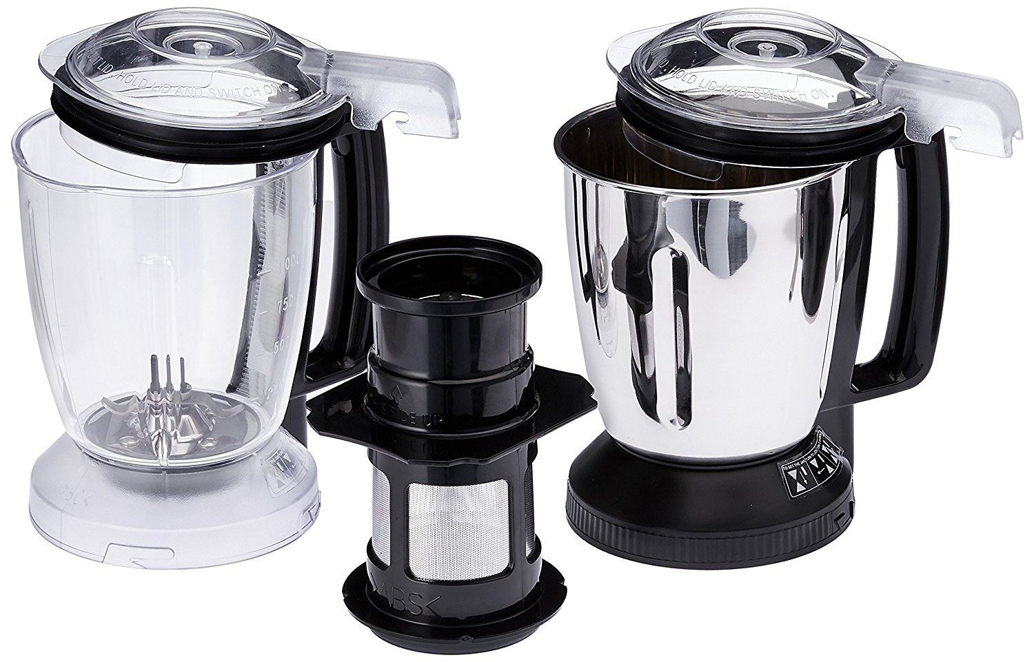 Panasonic MX-AC400 550-Watt 4-Jar Super Mixer Grinder Image