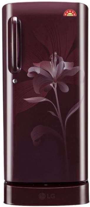LG 190 L Direct Cool Single Door Refrigerator GL-D201ASLI Image