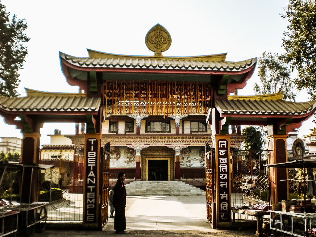 Chinese Temple - Bodhgaya Image