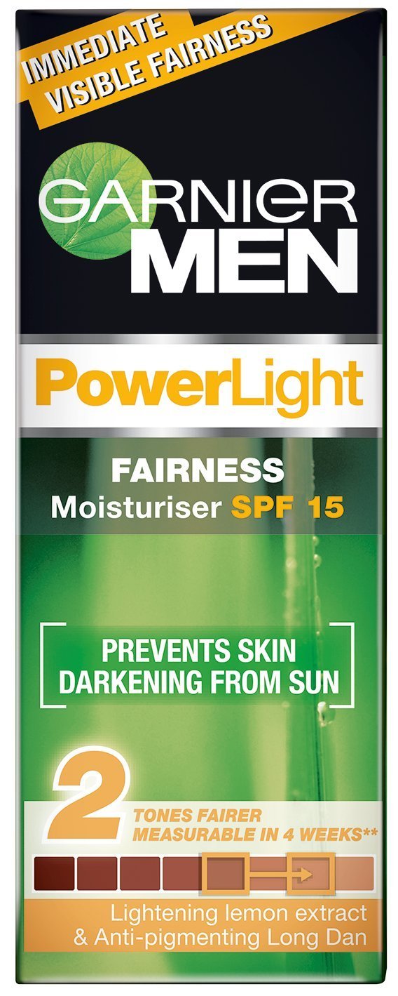 Garnier Men Power White Fairness Moisturiser SPF 15 Image