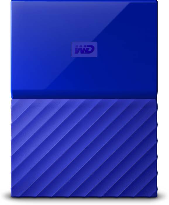 WD My Passport 2 TB Wired External Hard Disk Drive Image