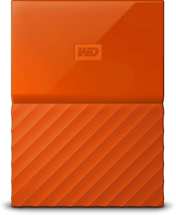 WD My Passport 4 TB Wired External Hard Disk Drive Image