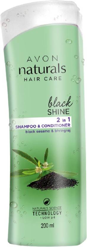 Avon Naturals Black Shine 2-in-1 Shampoo & Conditioner Image