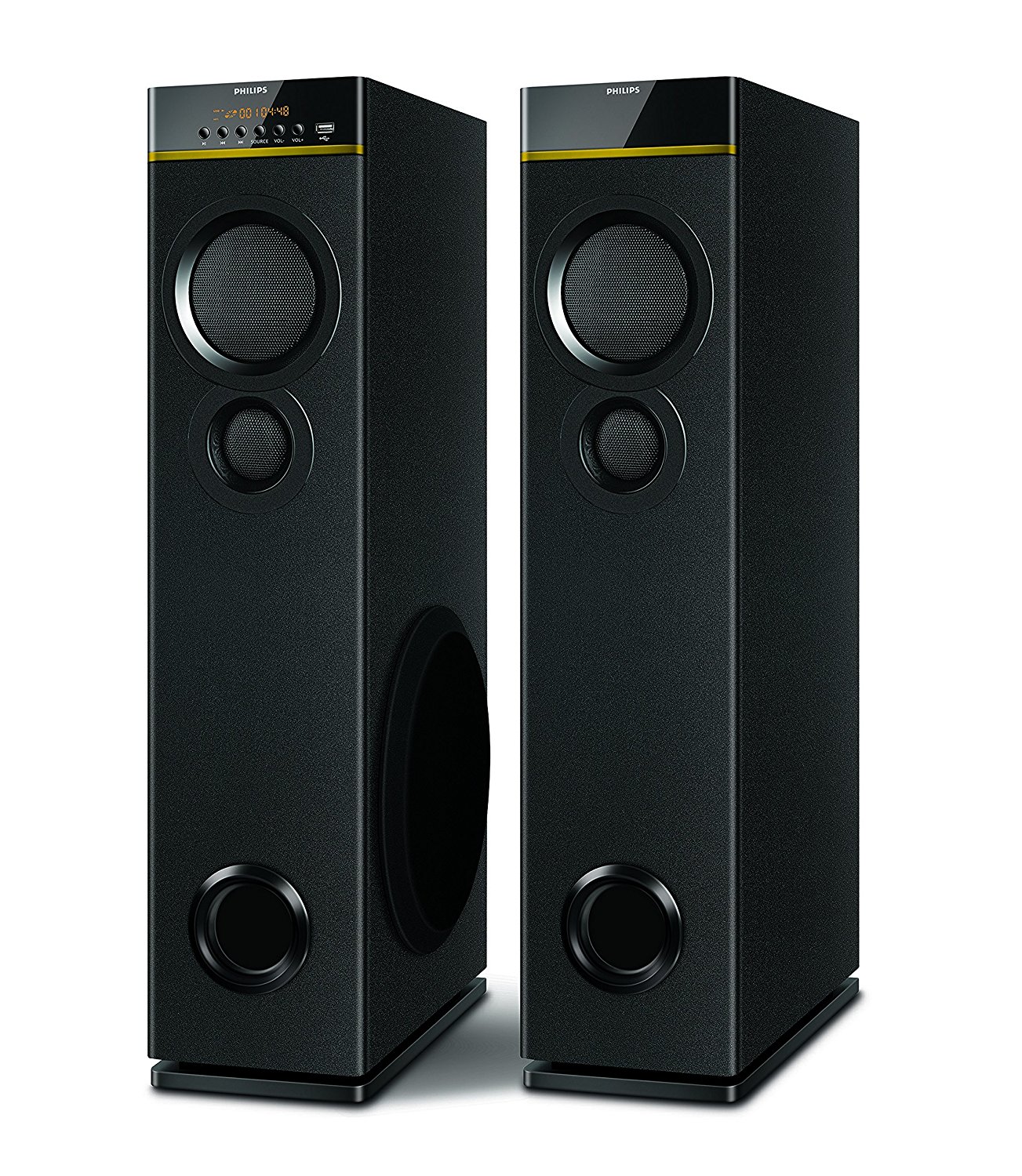 Philips SPA9080B Multimedia Tower Speakers Image