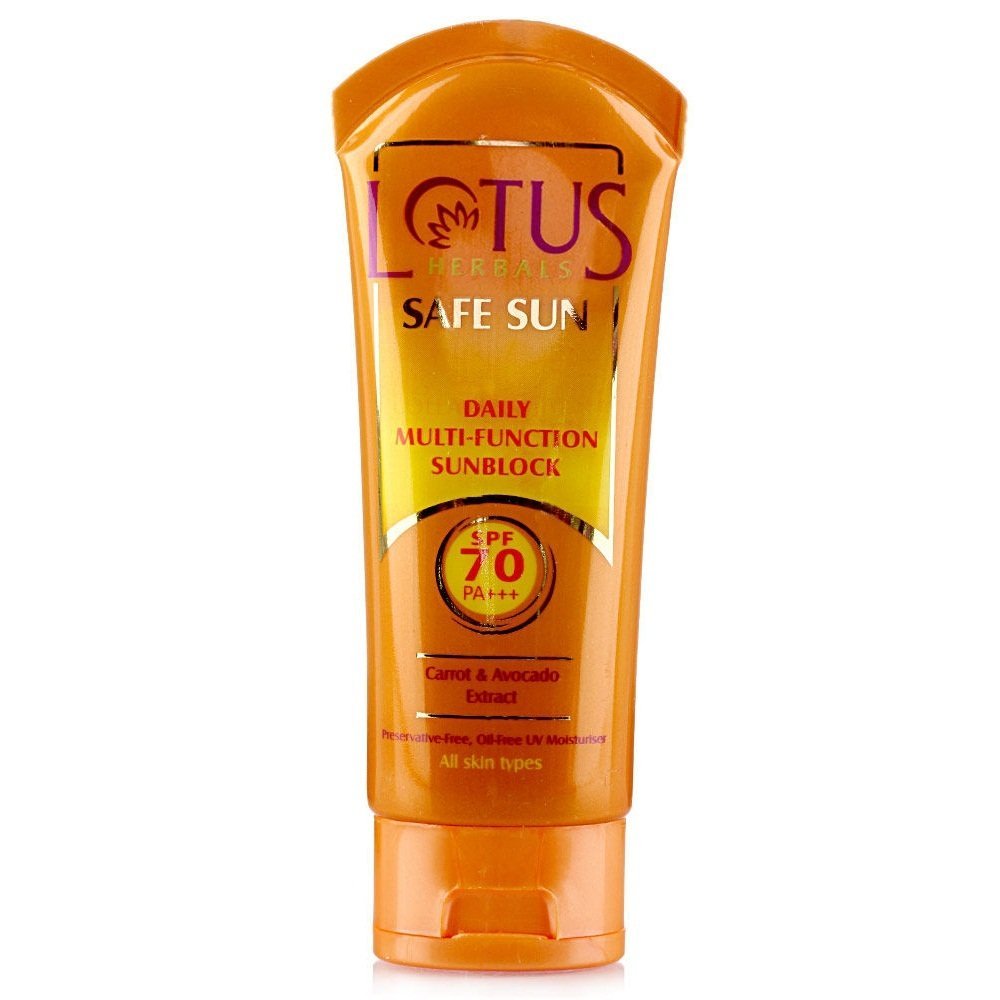 Lotus Herbals Safe Sun Daily Multi-Function Sunblock SPF70 Image