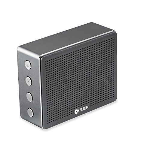 Zoook Rocker Chrome Metal Bluetooth Speaker Image