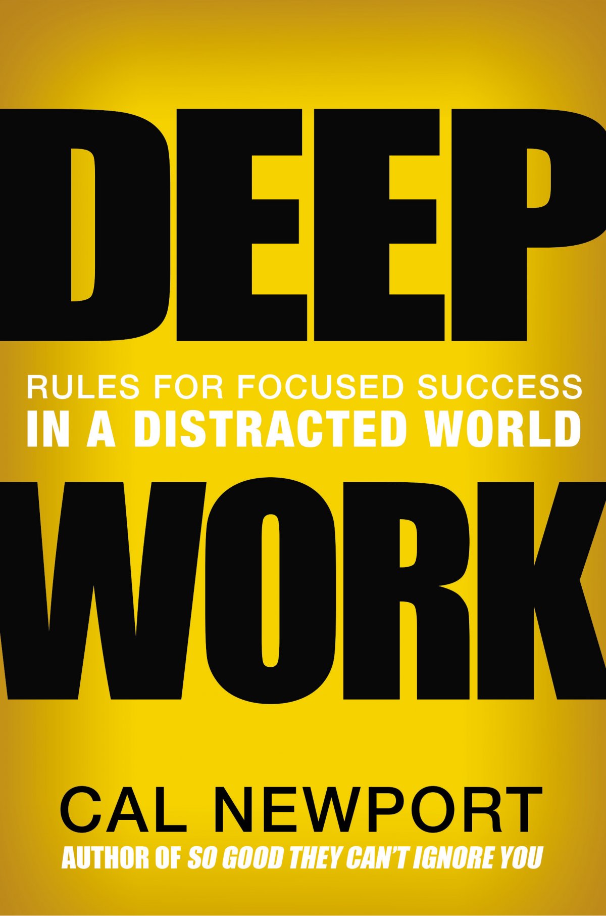 Deep Work - Cal Newport Image