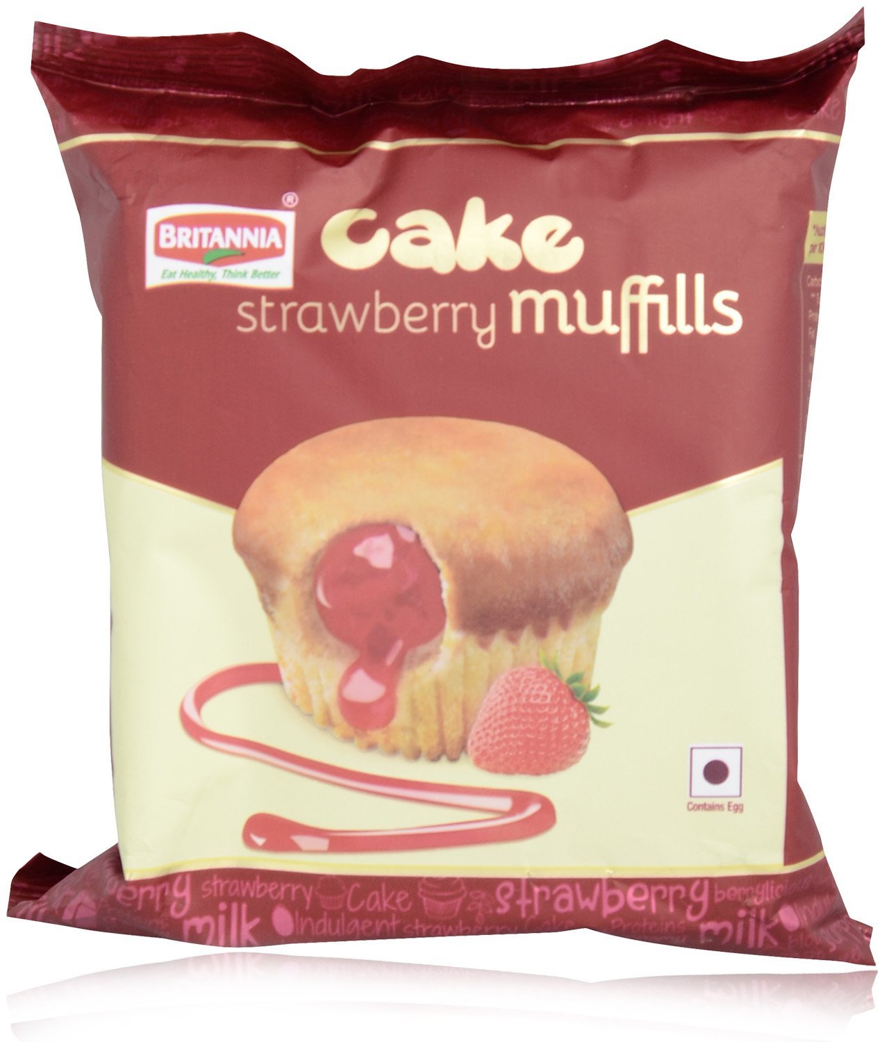 Britannia Cake Strawberry Muffills Image