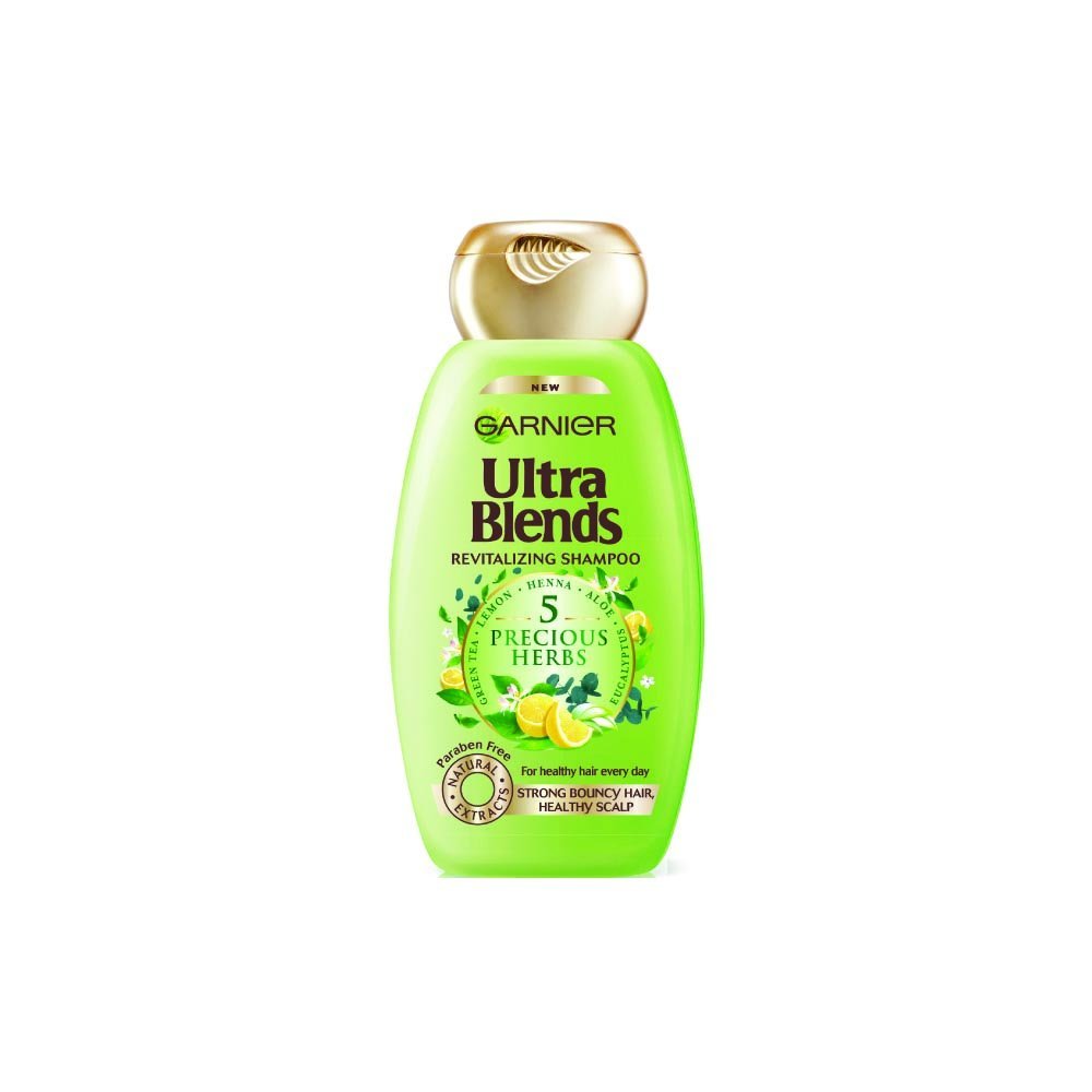 Garnier Ultra Blends 5 Precious Herbs Shampoo Image