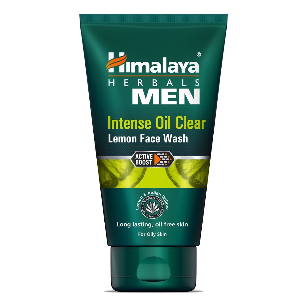 Himalaya Men Intense Oil Clear Lemon Face Wash Image