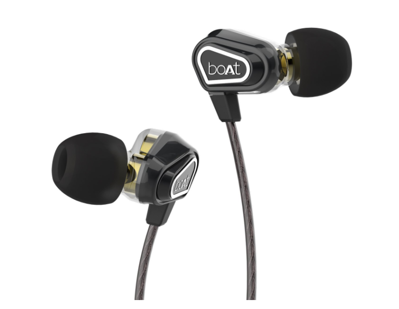 Boat Nirvanaa Duo Dual Drivers In-Ear Earphones Image