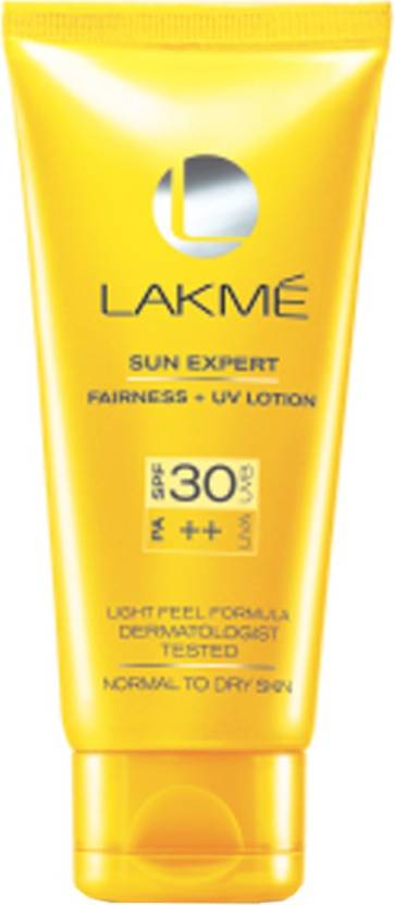 Lakme Sun Expert Fairness + UV Lotion SPF 30 PA ++ UVA UVB Image