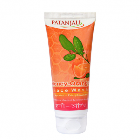 Patanjali Honey Orange Face Wash Image