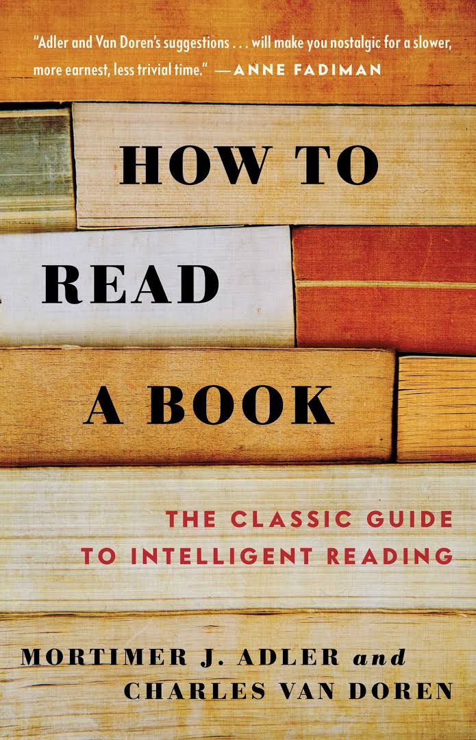 How to Read a Book - Mortimer J. Adler Image