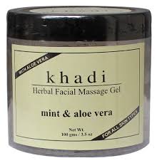 Khadi Mint and Aloe vera Face Massage Gel Image