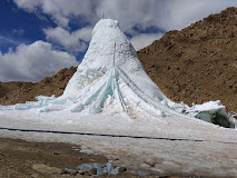 Ice Stupa - Jammu & Kashmir Image