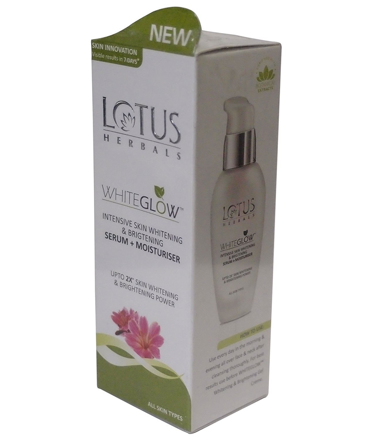 Lotus Herbals White Glow Intensive Skin Serum+ Moisturiser Image