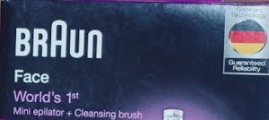 Braun Face 810 Facial Epilator and Facial Cleansing Brush Image