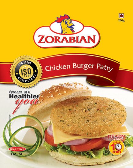 Zorabian Chicken Burger Patty Image