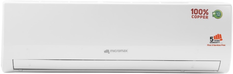 Micromax ACS18C3T3QS6WH 1.5 Ton 3 Star BEE Rating 2018 Split AC Image