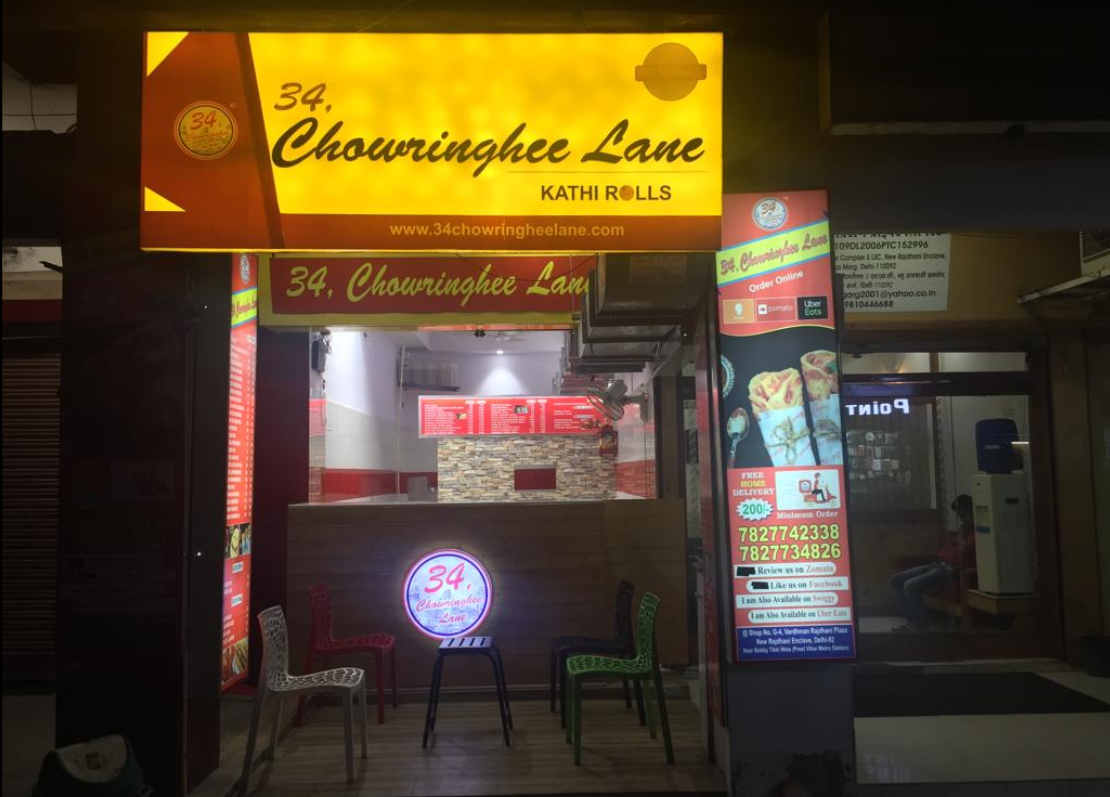 34 Chowringhee Lane - V3S Mall - Laxmi Nagar - Delhi NCR Image