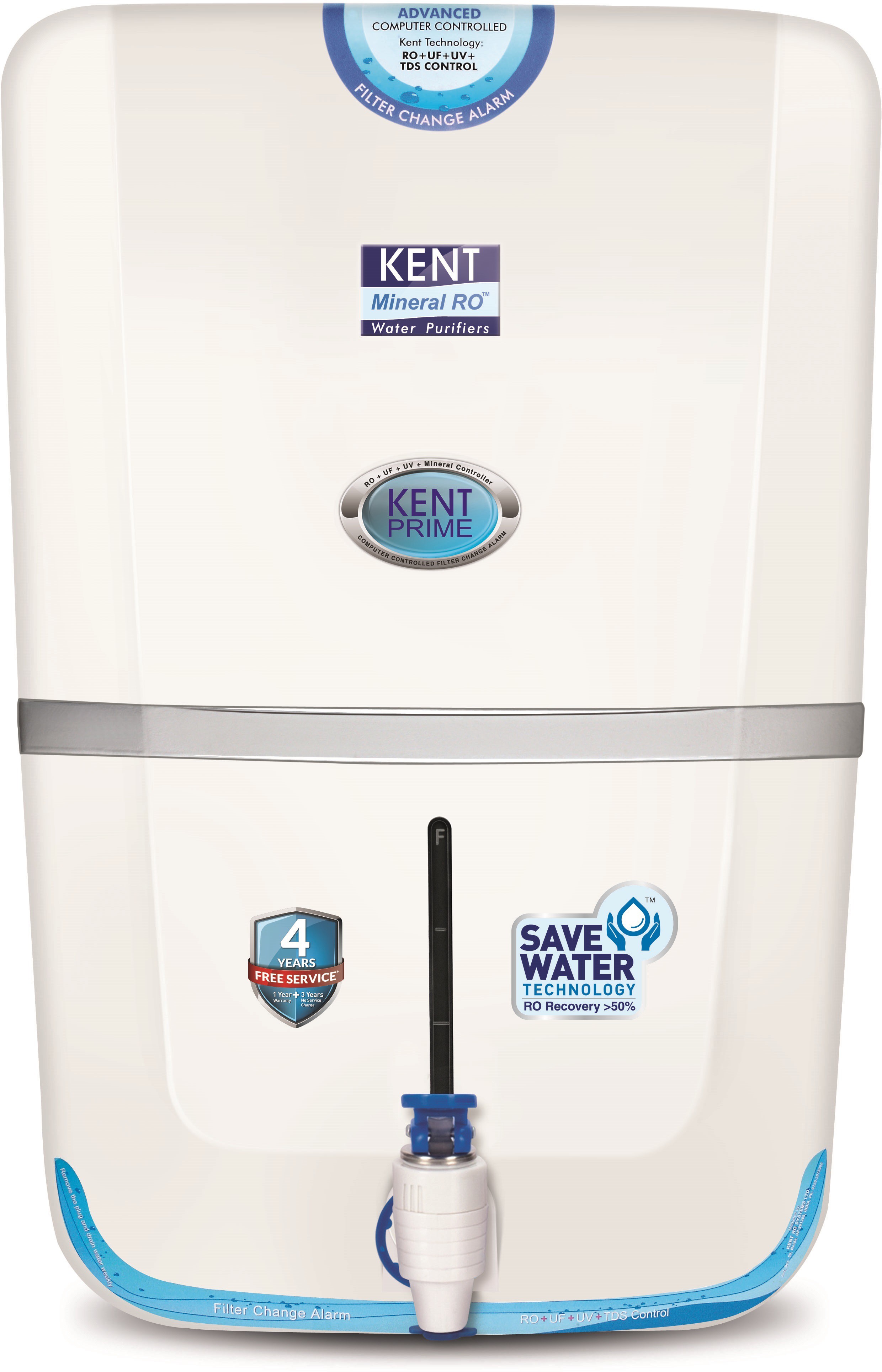 Kent PRIME (11028) 9 L RO + UV +UF Water Purifier Image