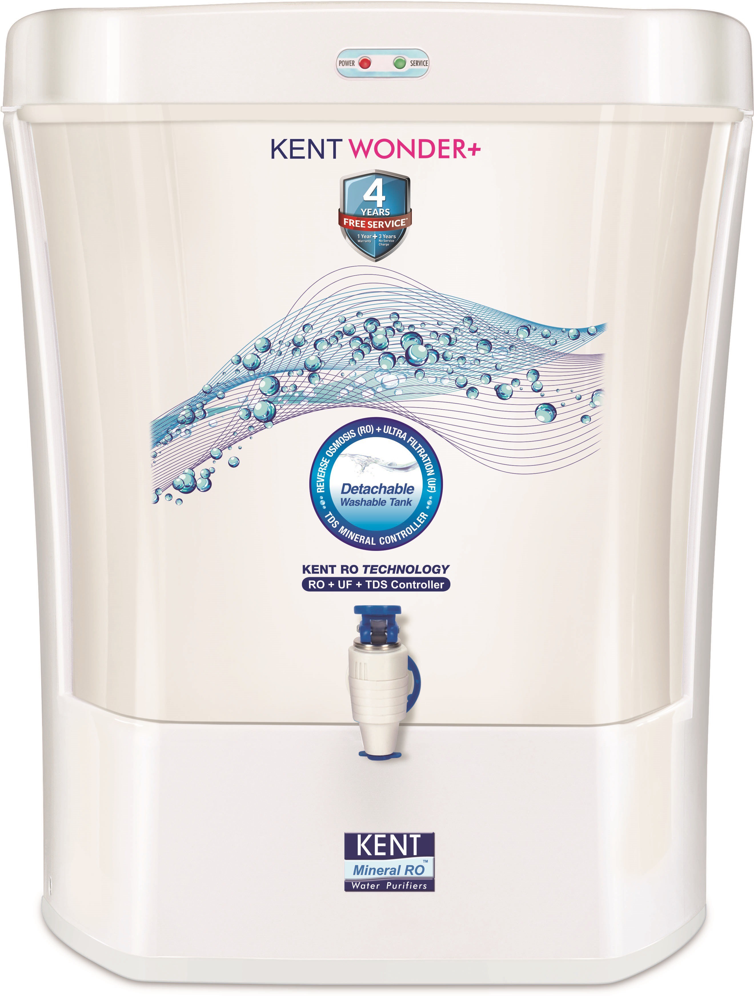 Kent WONDER PLUS 15 L RO + UF Water Purifier Image