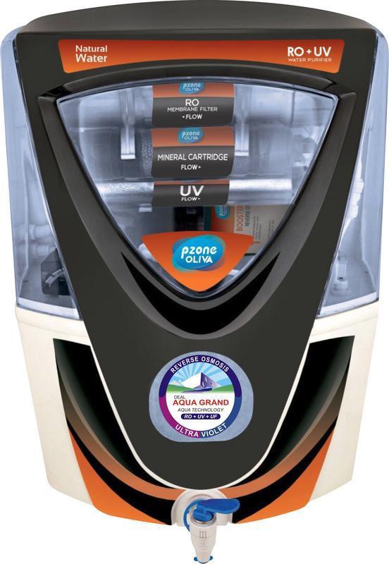 Aquagrand BLACK CANDY 17 L RO + UV + UF + TDS Water Purifier Image