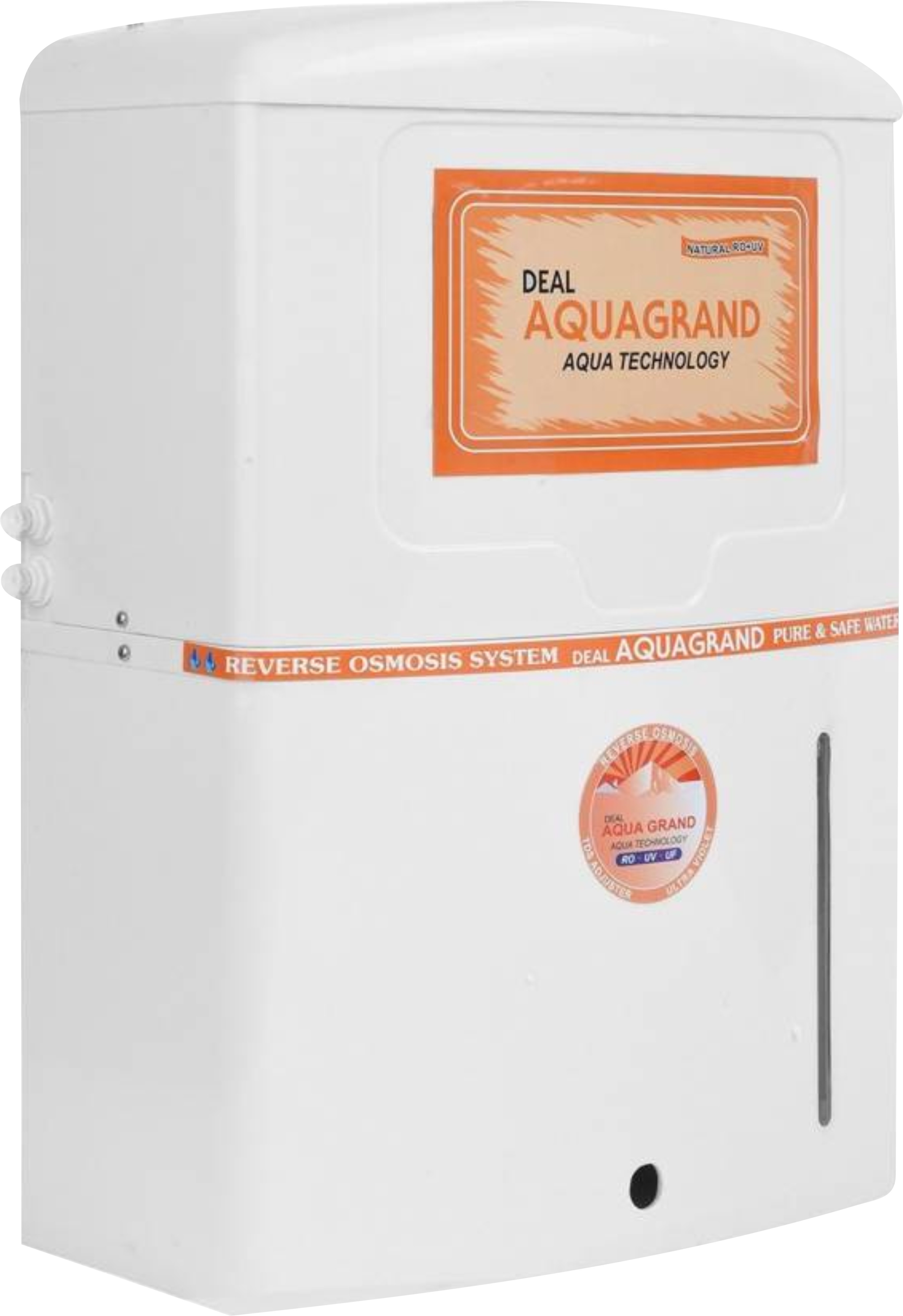 Aquagrand ORANGE NOVO 12 L RO + UV + UF + TDS, RO + UV +UF Water Purifier Image