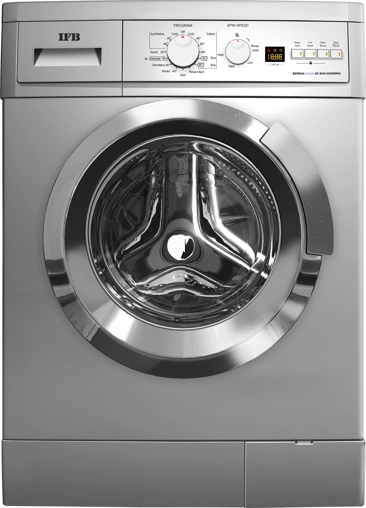 IFB 7 kg Fully Automatic Front Load Washing Machine (Serena Aqua Sx LDT) Image