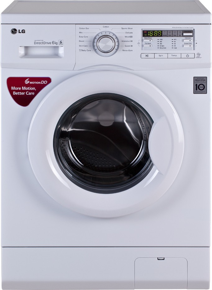 LG 6 kg Fully Automatic Front Load Washing Machine FH0B8NDL22 Image