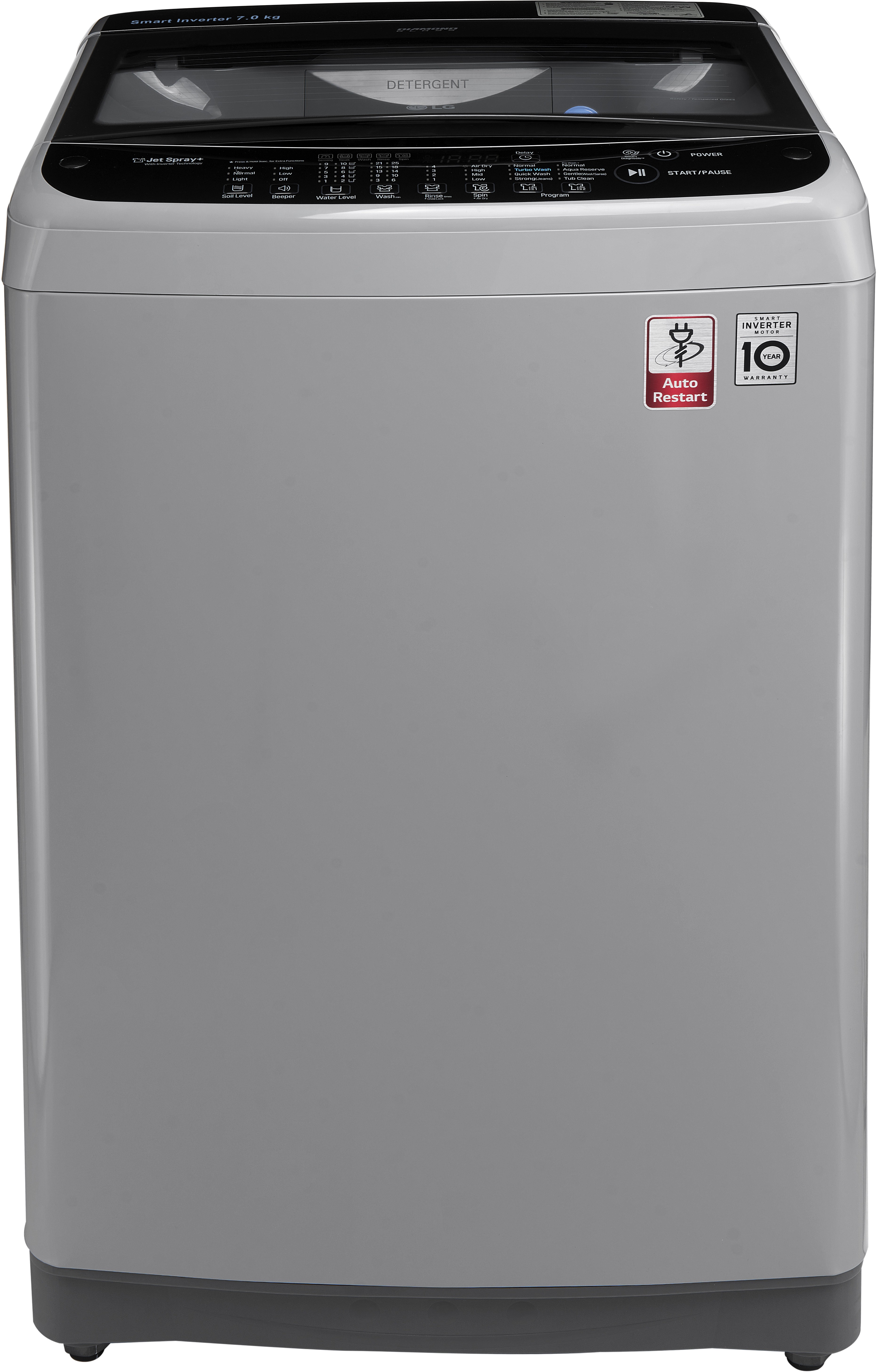 LG 7 kg Fully Automatic Top Load Washing Machine (T8077NEDLJ) Image