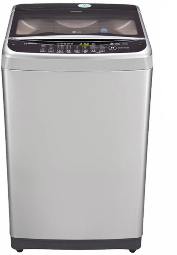 LG 7.5 kg Fully Automatic Top Load Washing Machine T8577TEELY Image