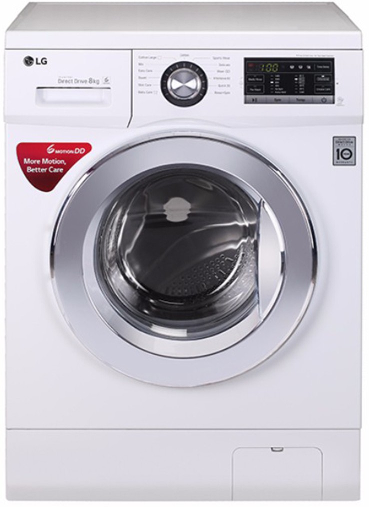 LG 8 kg Fully Automatic Front Load Washing Machine FH4G6TDNL22 Image