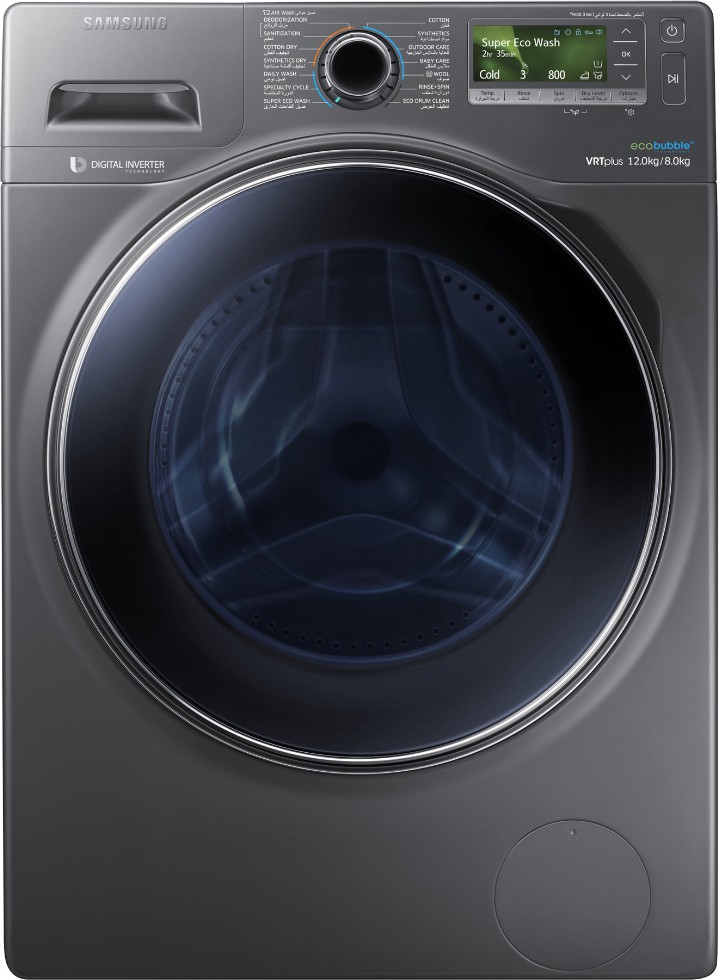 Samsung 12 kg Fully Automatic Front Load Washing Machine WD12J8420GX/TL Image