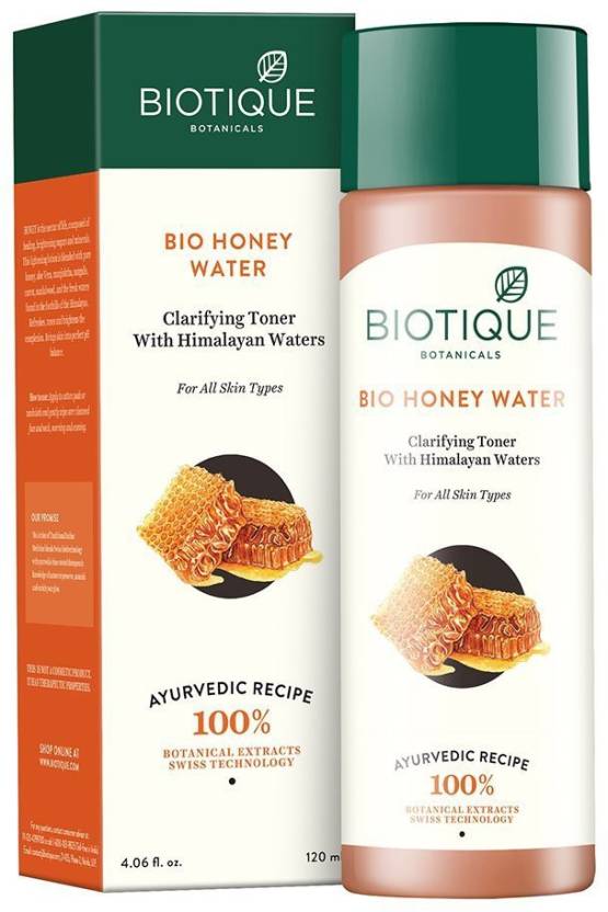 Biotique Bio Honey Water Clarifying Toner With Himalayan Waters Image