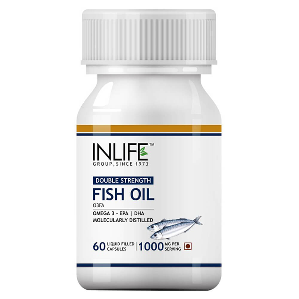 INLIFE Fish Oil Double Strength Omega 3 Image