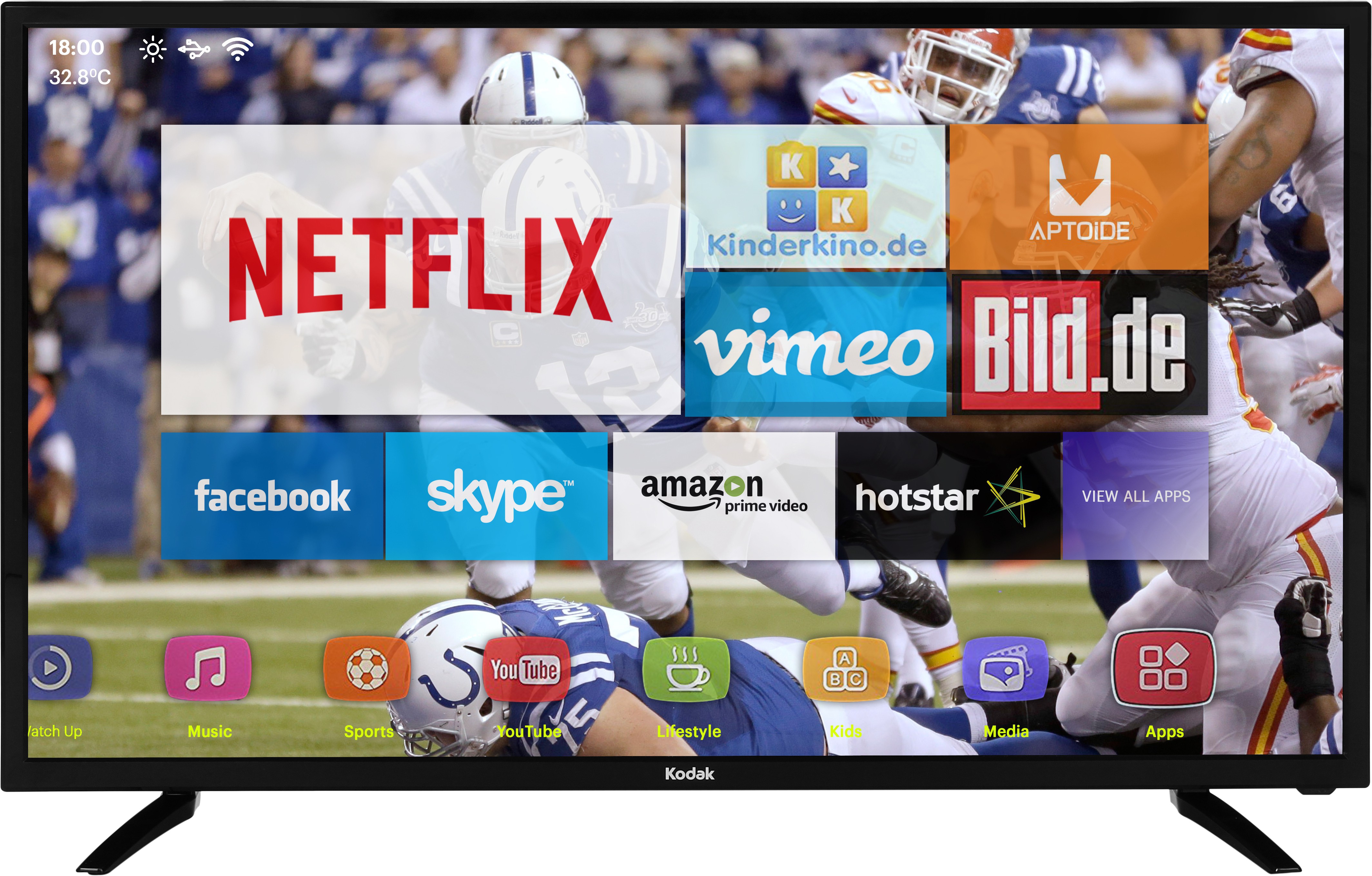 Kodak 102cm (40 inch) Full HD LED Smart TV Image