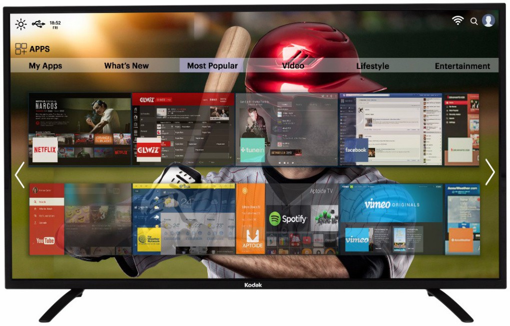Kodak 140cm (55 inch) Full HD LED Smart TV Image