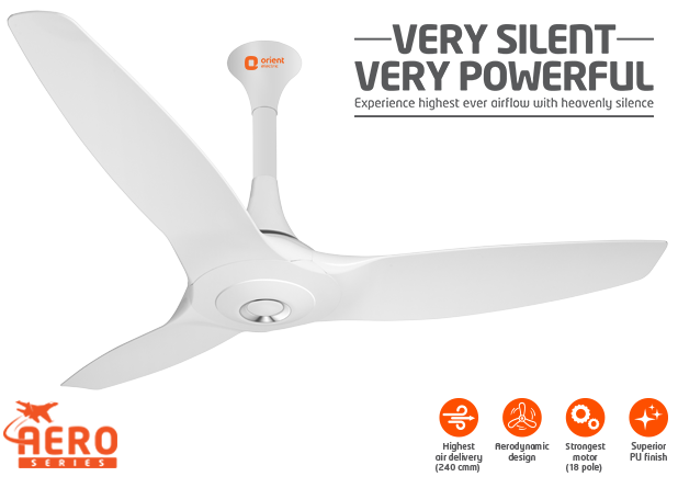 Orient Electric Aeroquiet Ceiling Fan Image