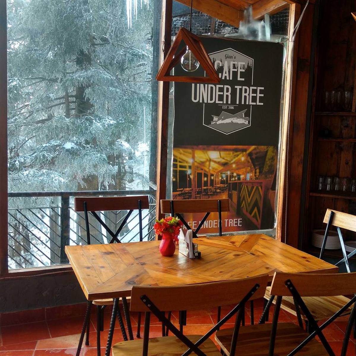 Cafe Under Tree - Longwood - Shimla Image