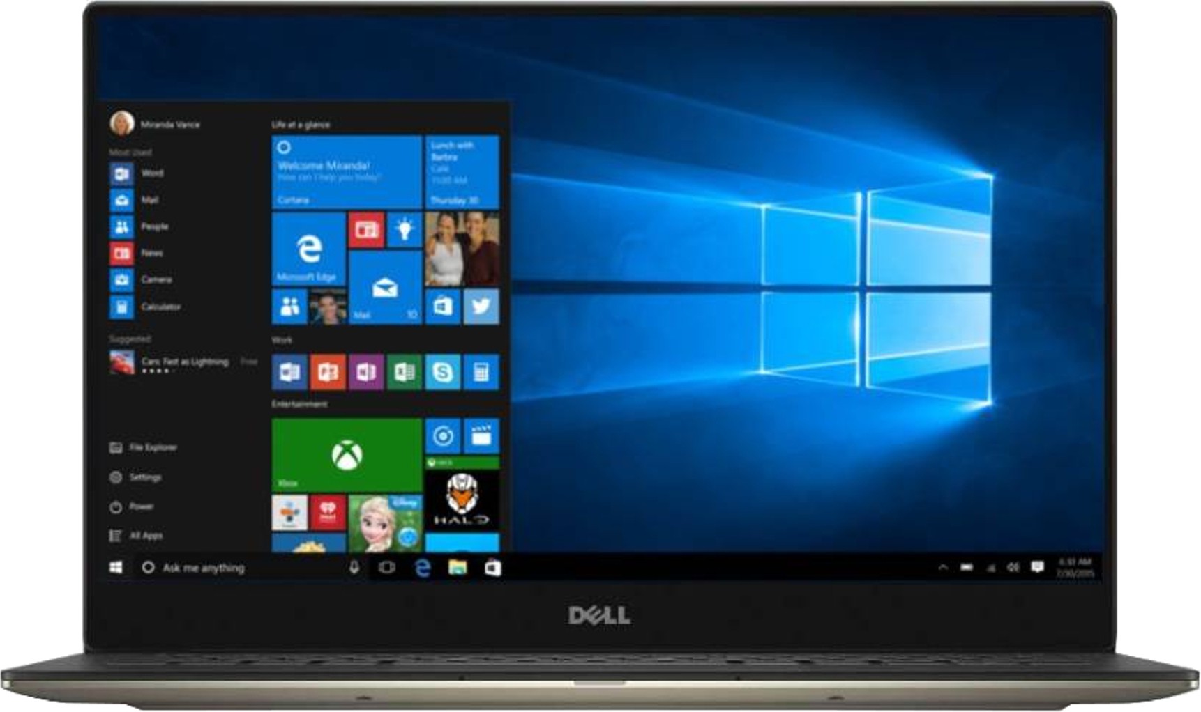 Dell XPS 13 Core i7 8th Gen 9370 Thin and Light Laptop Image