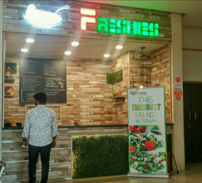 Freshies Gourmet Salads - Manjeera Trinity Mall - Kukatpally - Hyderabad Image