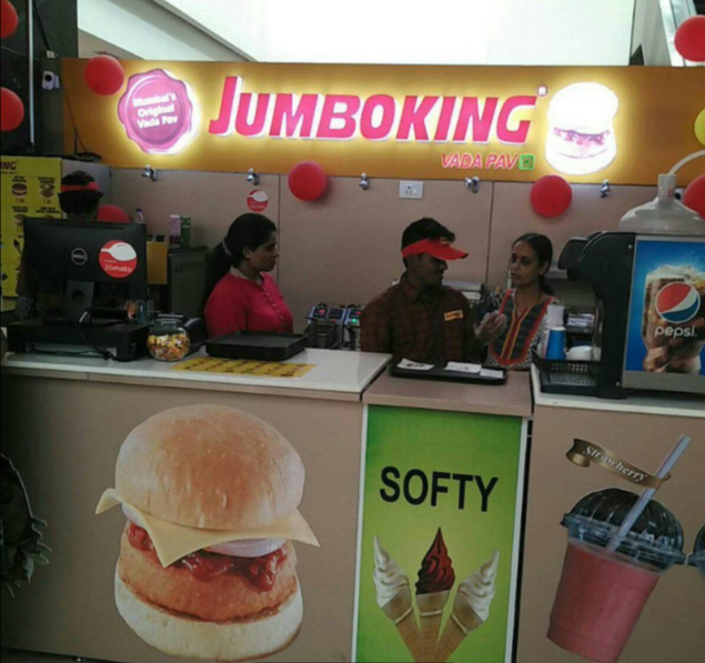 Jumbo King Vadapav - Manjeera Trinity Mall - Kukatpally - Hyderabad Image
