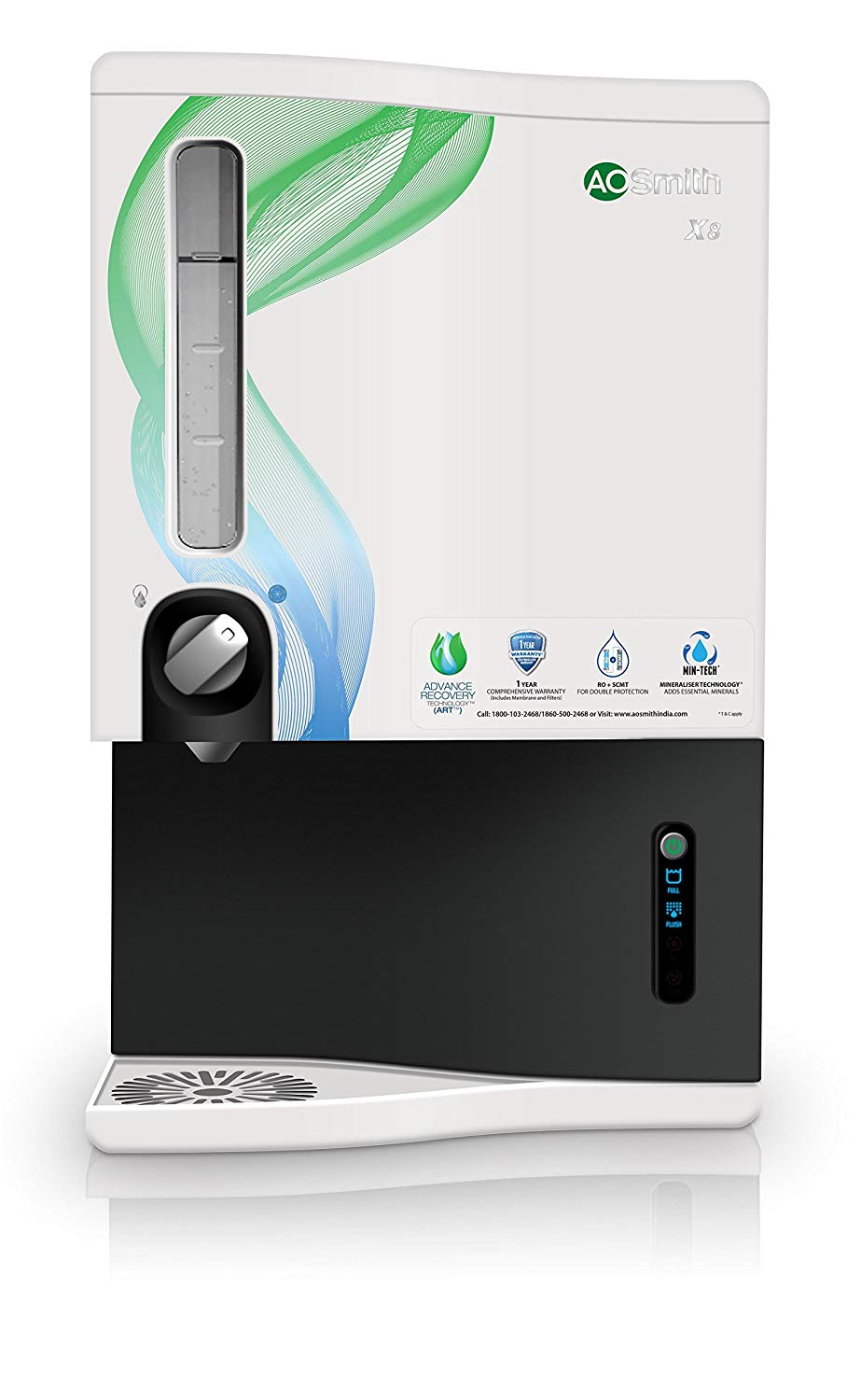 AO Smith X8 9-Litre Green RO Series Water Purifier Image