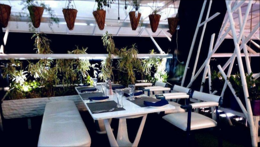 Blue: Rooftop Cafe Restaurant Bistro - C G Road - Ahmedabad Image