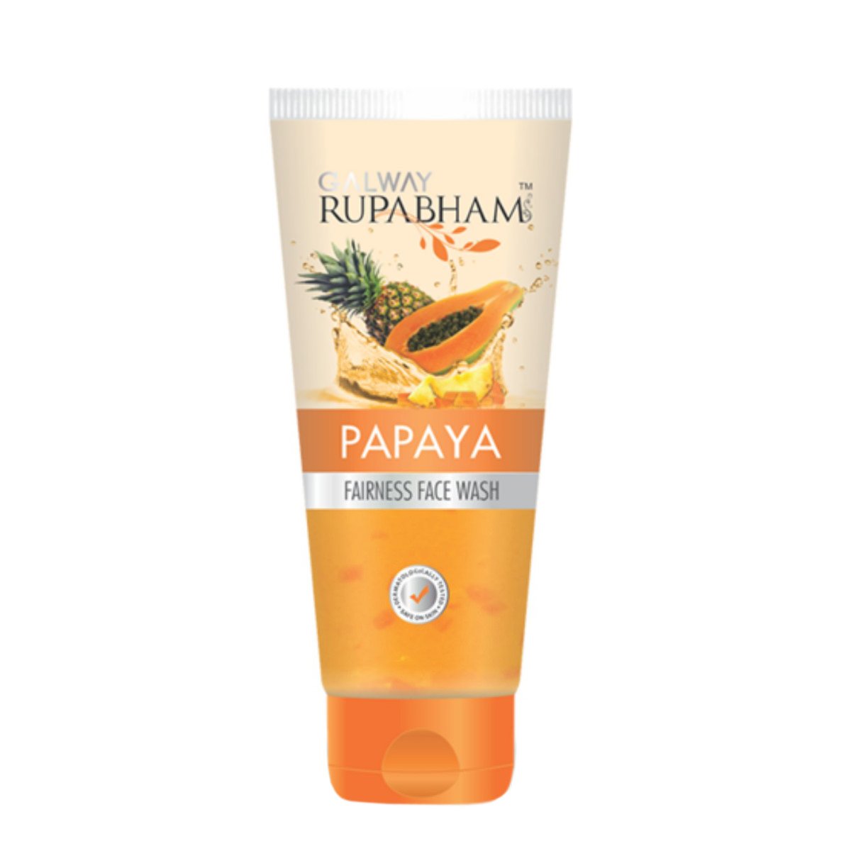 Galway Rupabham Papaya Fairness Face Wash Image