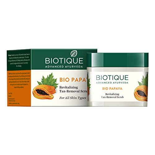 Biotique Bio Papaya Revitalizing Tan-Removal Scrub Image